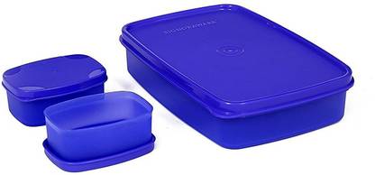 Signoraware 514purple 3 Containers Lunch Box