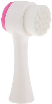 Gugzy  2 in 1 Face Brush for Cleansing and Exfoliating - Facial Cleaning Brush with Soft Bamboo Fiber Bristles - Scrubber to Massage and Scrub Your Skin - Deep Pore Exfoliation, Wash Makeup, Massaging, Acne