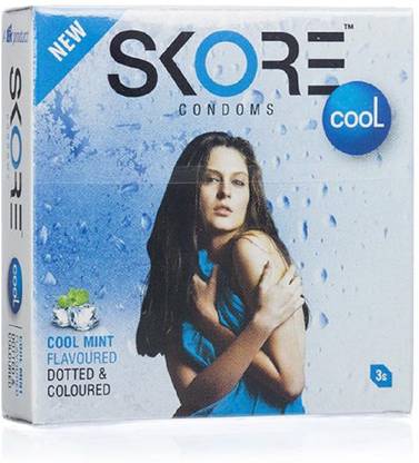 SKORE Cool Condom 3 Pcs Set of 1 Condom