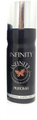 NUROMA INFINITY BLACK Deodorant Spray  -  For Men