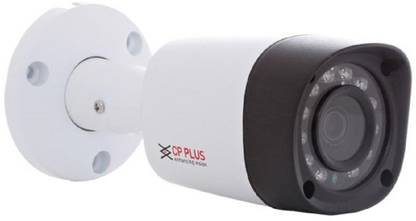 CP PLUS 1.3 MP 4 Channel dvr 1 dome 1 bullet, cctv camera power supply with all ccessories 780p resolution Security Camera