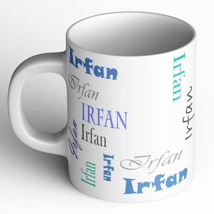 अबरोनी Irfan b005 in name सिरेमिक मग