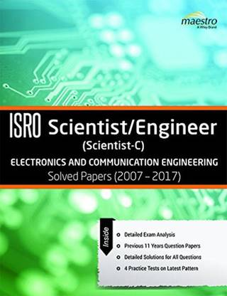 Wiley's Isro Scientist/Engineer (Scientist-C) Electronics and Communication Engineering Solved Paper