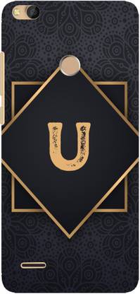 pinaaki Back Cover for Panasonic Eluga I7 - Alphabet U