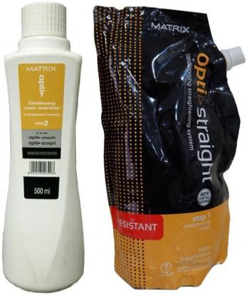 MATRIX Opti. Conditioning Cream Neutralizer + Straightening Cream