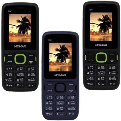 MYMAX M41 Combo of Three Mobiles