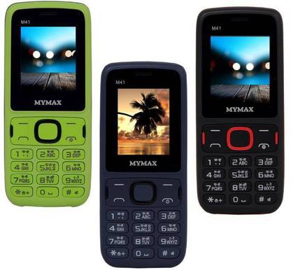 MYMAX M41 Combo of Three Mobiles