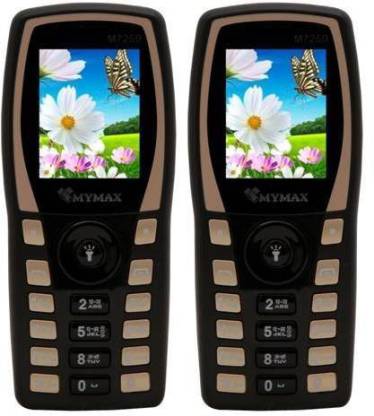 MYMAX M7250 Combo of Two Mobiles
