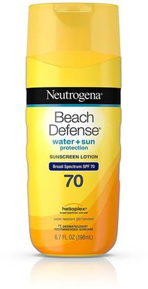 NEUTROGENA Sunscreen - SPF 50 PA++++ Beach Defense Sunscreen Lotion With Broad Spectrum Spf 70 Protection, 6.7 oz