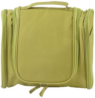 HOUSE OF QUIRK Travel Toiletry Bags,Unisex Washable Bathroom Storage Hanging Cosmetic Multi Compartments, Portable Hanging Hook, Waterproof Lining Travel Toiletry Kit Travel Toiletry Kit