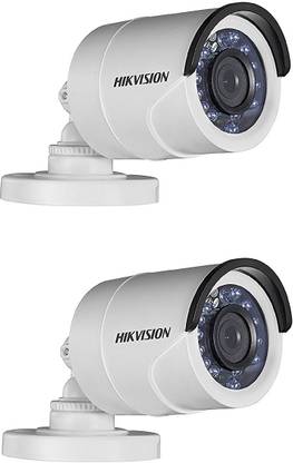 HIKVISION New Upgraded DS-2CE1AD0T-IRPF 2MP (1080P) Plastic Body Bullet Camera Pack of 2Pcs. Security Camera