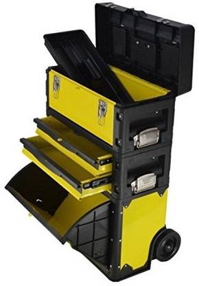 Tools Centre Brand New 3 In 1 Detachable Rolling Tool Box ,Portable Storage Cabinet. New Tool Box with Tray