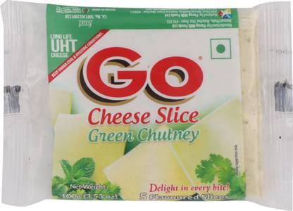 Go Green Chutney Processed cheese Slices