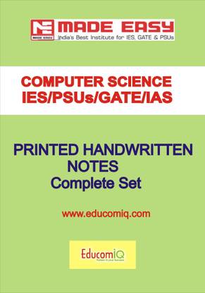 Computer Science Made Easy Complete Class Notes For [ies] [gate] [ias]