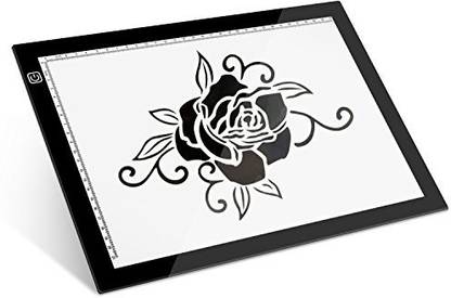 Generic LED Light Box Light Pad : Seenda A4 Ultra-thin LED Artcraft Tracing Light Table Drawing Pad for Artists, Drawing, Sketching, Weed Craft Vinyl, Animation, Calligraphy