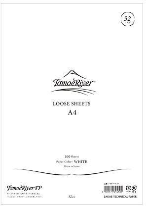 Tomoe River Fp Loose Sheet, 8.27 X 11.7", 100 Sheets/Pack, White (Tmr-A4P-W)