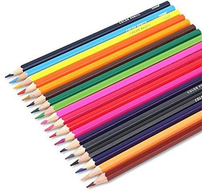Go Office 18 Color Woodencolored Pencils Pack Soft Non-Toxic Core Drawing Pencil For Secret Garden Coloring Book