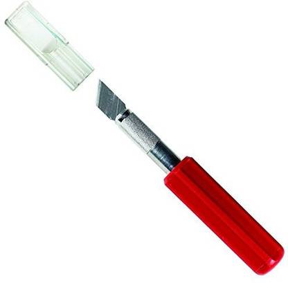 Excel Blades K5 Heavy Duty Hobby Knife With Safety Cap, Hexagonal Plastic Grip Handle