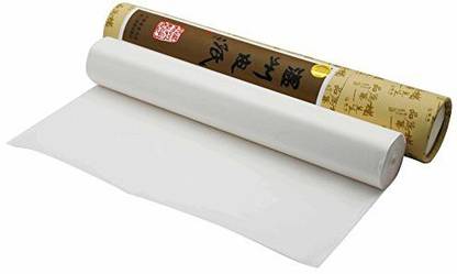 Maymii Home (14 Inches80Ft) Shoji Gami Origami Practice Roll Rice Paper Washi Roll Natural Kraft Paper Include Wondful Package