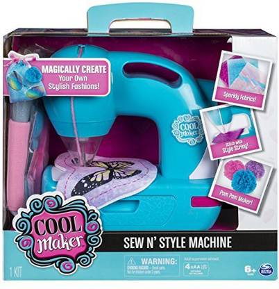 Cool Maker - Sew N' Style Sewing Machine With Pom Pom Maker Attachment