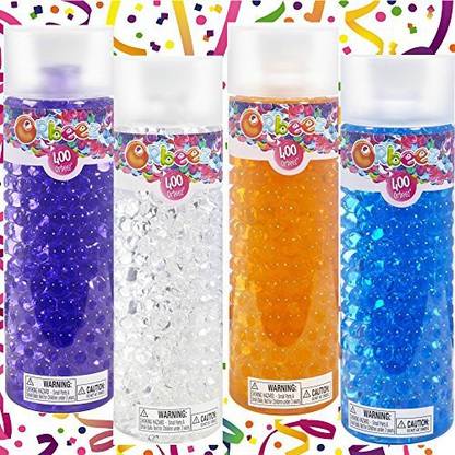 Maya Toys Orbeez - Grown Orbeez Bundle Includes Orange Orbeez, Clear Orbeez, Blue Orbeez, Purple Orbeez
