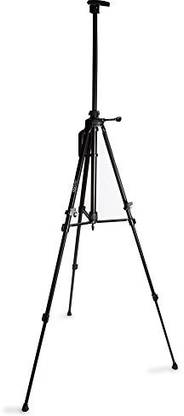 Artisel Lightweight Aluminum Sturdy, Tripod Flip Chart Presentation Easel, Easily Mobile, Adjustable, Telescopic, Heavy Duty Eas