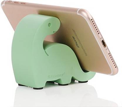 Plinrise Resin Art Craft Cute Mini Dinosaur Desktop Cell Phone Stand Mounts,Candy Color Animal Dino Smart Phone Holder For Iphon