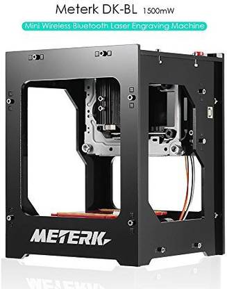 Generic Meterk Laser Engraver Printer 1500mW Portable Household Art Craft DIY Mini Engraving Printing USB Wireless Bluetooth4.0 for IOS/Android/ Windows PC with Alloy Shell Frame