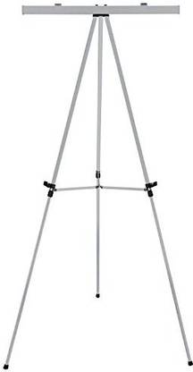 Us Art Supply "Classroom" Large Jumbo 66" Tall Silver Aluminum Flipchart Display & Presentation Easel