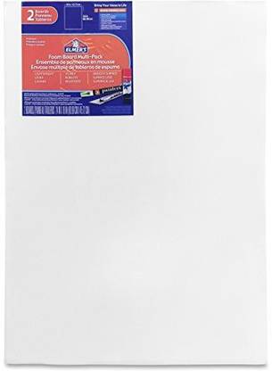 Elmer's Elmers Pre-Cut White Foam Board Sheets, 18 X 24, 2/Pack (950023)