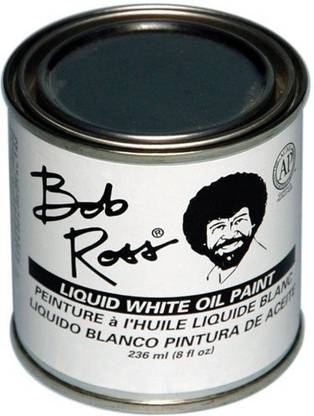 Generic Martin/ F. Weber Bob Ross 236-Ml Oil Paint, Liquid White