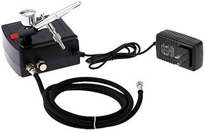 Gocheer 100-250V Dual Action Airbrush Portable Airbrush Gun With Mini Compressor Kit For Make Up Art Painting Tattoo Manicure Cr