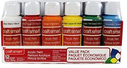 Craft Smart Acrylic Paint Value Pack By Craft Smart
