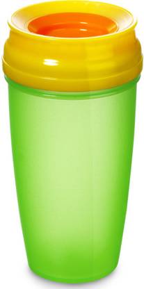 lovi 360 CUP WITH HANDLES GREEN (350ML) ACTIVE