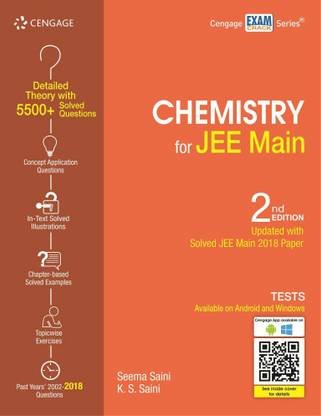Chemistry for Jee Main  - Updated With Solved JEE Main 2018 Paper