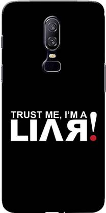 Aseria Back Cover for I Am A Liar Slim Fit Hard Case Cover/Back Cover for One Plus 6