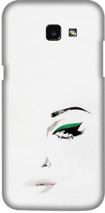PNBEE Back Cover for Samsung Galaxy A5 2017 (SM-A520F) -Girl Canvas Printed Back Case Cover