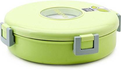 Beaming Beaming-Tedeme Round Lnch Bx-01-Green 1 Containers Lunch Box