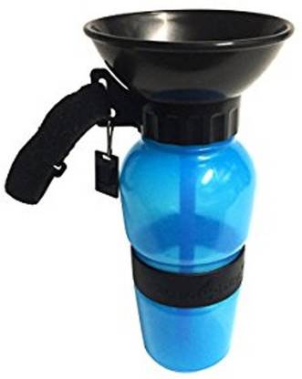 Simxen Dog Water Bowl Bottle Sipper Portable Aqua Dog Travel 18-oz Bottle Auto Dog Cat Puppy Hydrated On The Go Mug for Pets Classic Plastic Pet Bottle