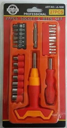 CONTINENTAL 27PCS Screwdriver Combination Tool JL-1038 Vehicle Tool Kit