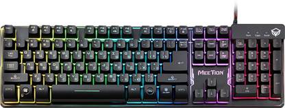 Meetion MT-K9300 Wired USB Standard Gaming Keyboard Compatible with Desktop, Laptop, Mac