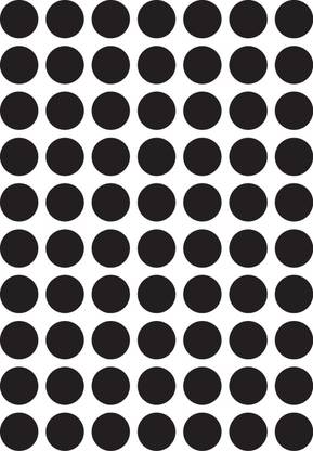 NPLABEL Blank Stickers for General Use - 15 X 15 mm, 1000 Stickers Per Packet, Self Adhesive Paper Label
