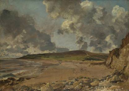 John Constable - Weymouth Bay - Bowleaze Cove and Jordon Hill Paper Print