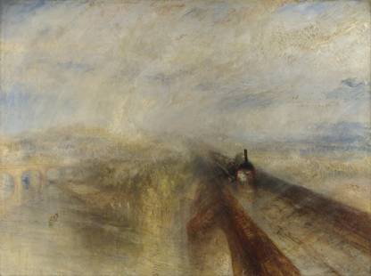 Joseph Mallord William Turner - Rain, Steam, and Speed - The Great Western Railway Paper Print