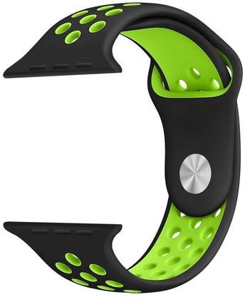 Baseus 42mm Replacement Quick Release Sports Silicone Sport iWatch Bracelet Strap Band For 1 Watch Series 1 2 & 3 (Black Grey) Smart Watch Strap