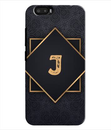 pinaaki Back Cover for Swipe Elite Dual - Alphabet J