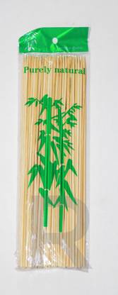 shopely spy10 Inches (900 sticks)+(450 sticks) free Disposable Bamboo Roast Fork Set