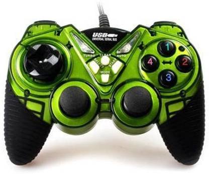 Techista Double Shock Vibration Controller Gaming  Joystick