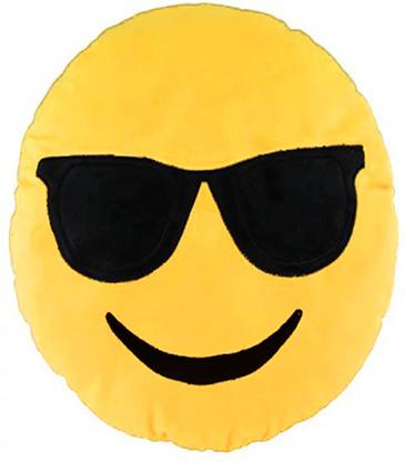 Marchie's Whatsapp sofa Smiley Emoticon Cushion plush Stuffed Soft Plush Toy 33 cm  - 33 cm