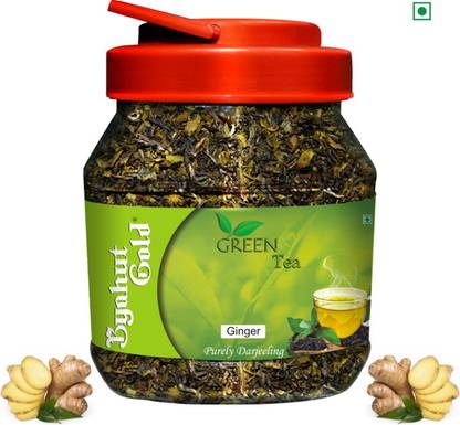 Byahut Gold Ginger Green Flavoured Tea Ginger Tea Plastic Bottle